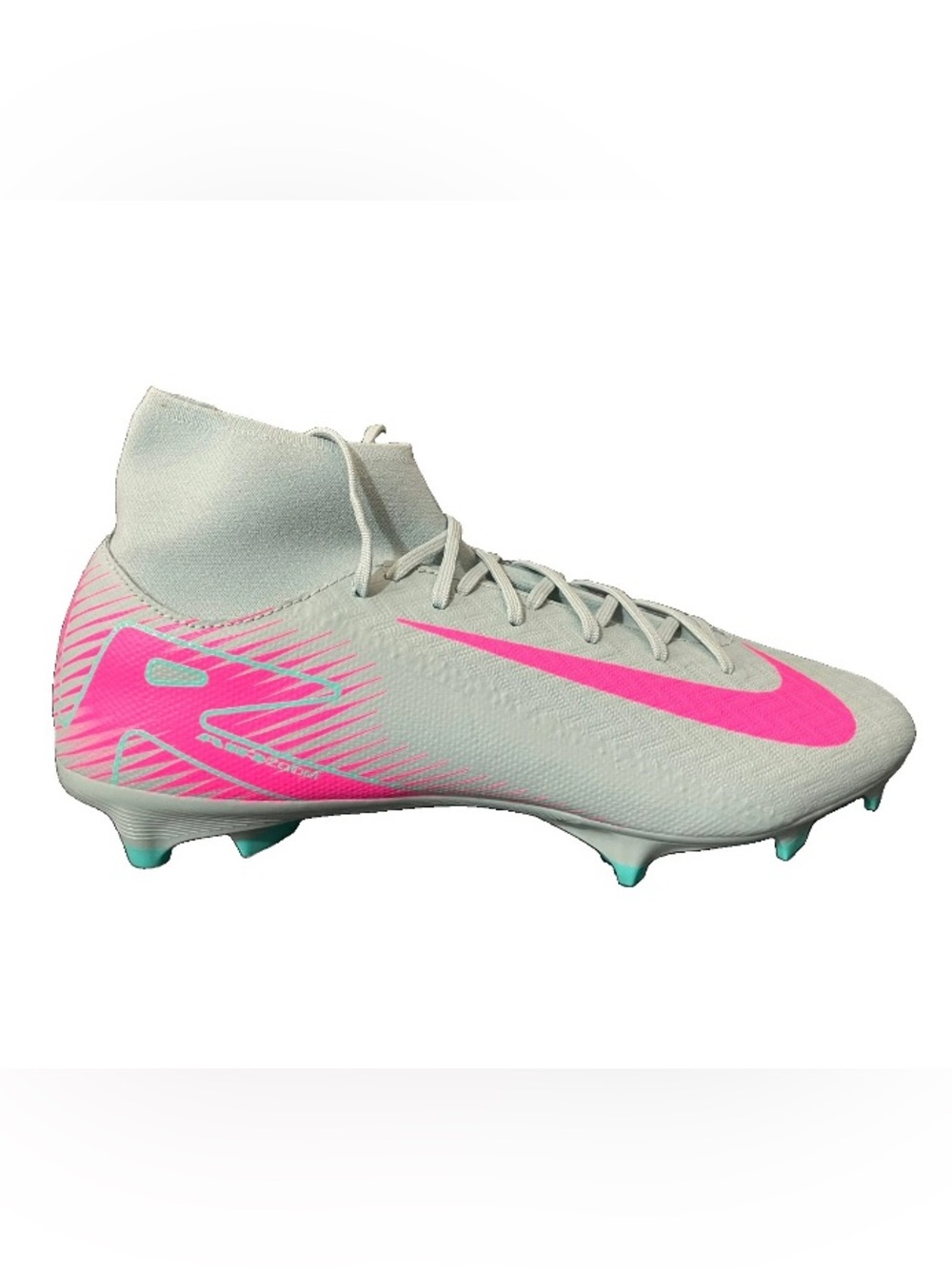 Nike Zoom Mercurial Superfly 10 Academy FG Soccer Cleats FQ1456-301 Mens 9.5